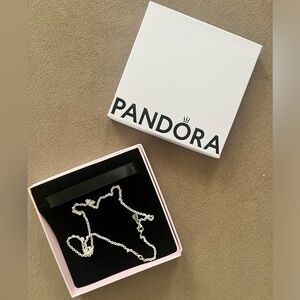Pandora cable chain necklace